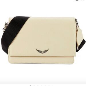Zadig & Voltaire Women's Lolita Wings Grained Leather Crossbody Bag